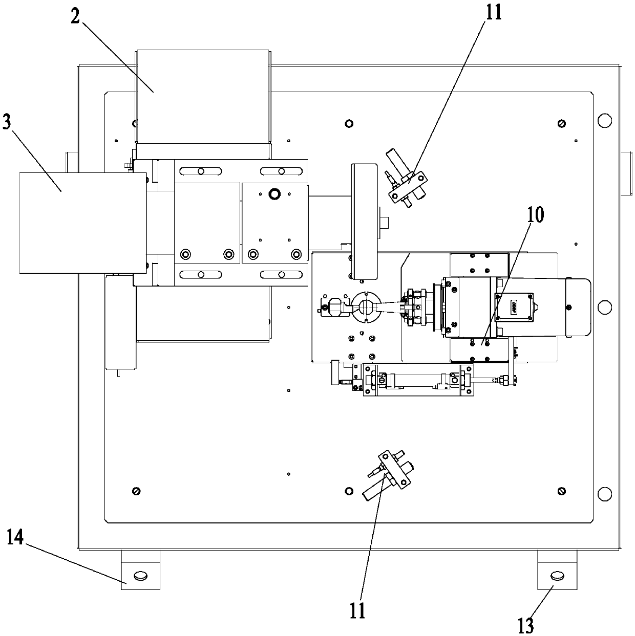 Automatic grinding machine of plunger ball head