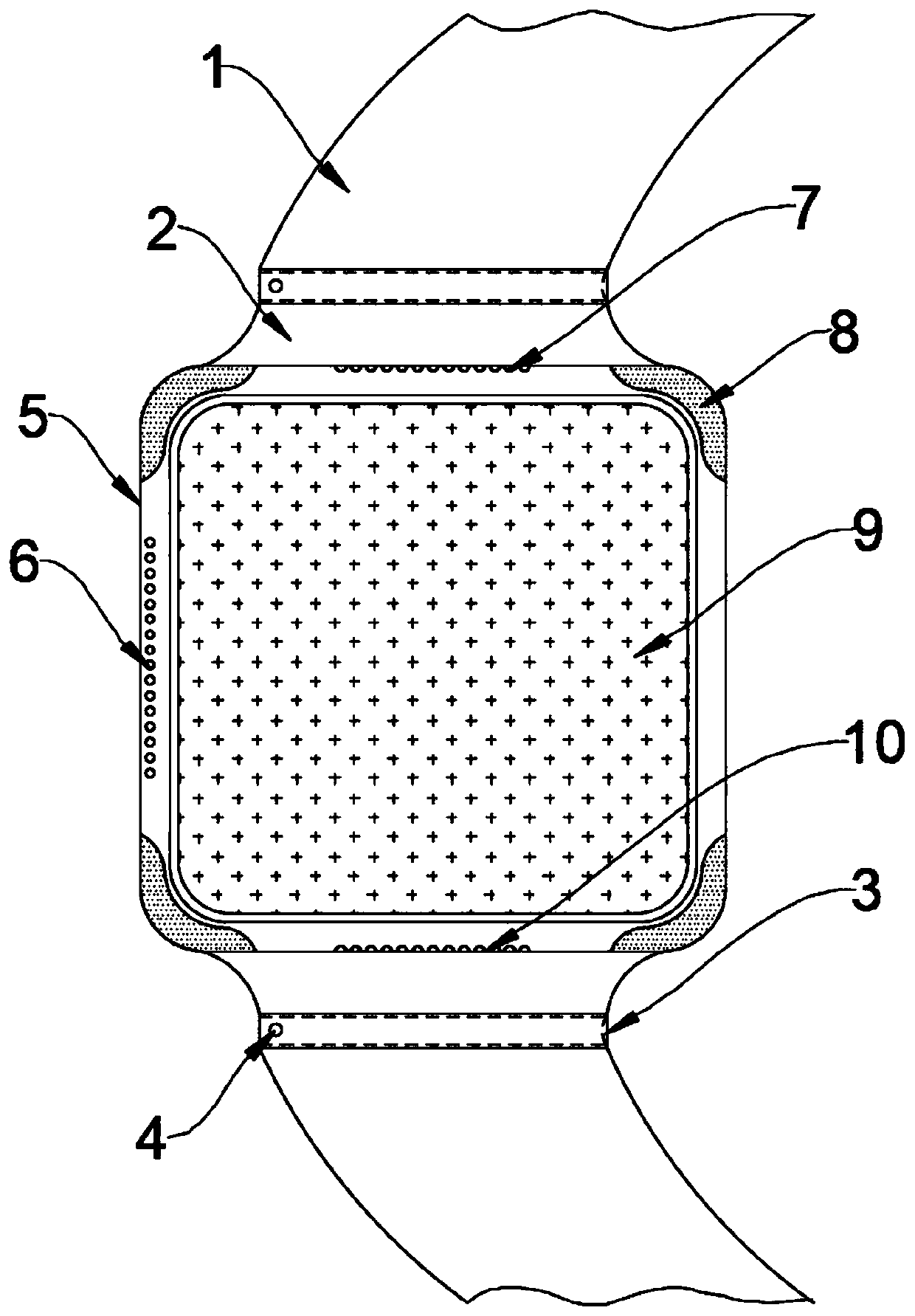 Intelligent wearing equipment with function of recognizing characteristic human voice and using method of equipment