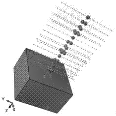 High manganese steel shot blasting machine blade shot peening strengthening technological parameter determination method