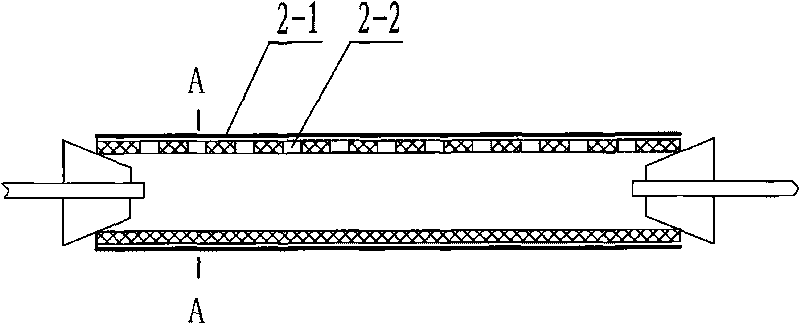 Earth-pillar percolation simulating device