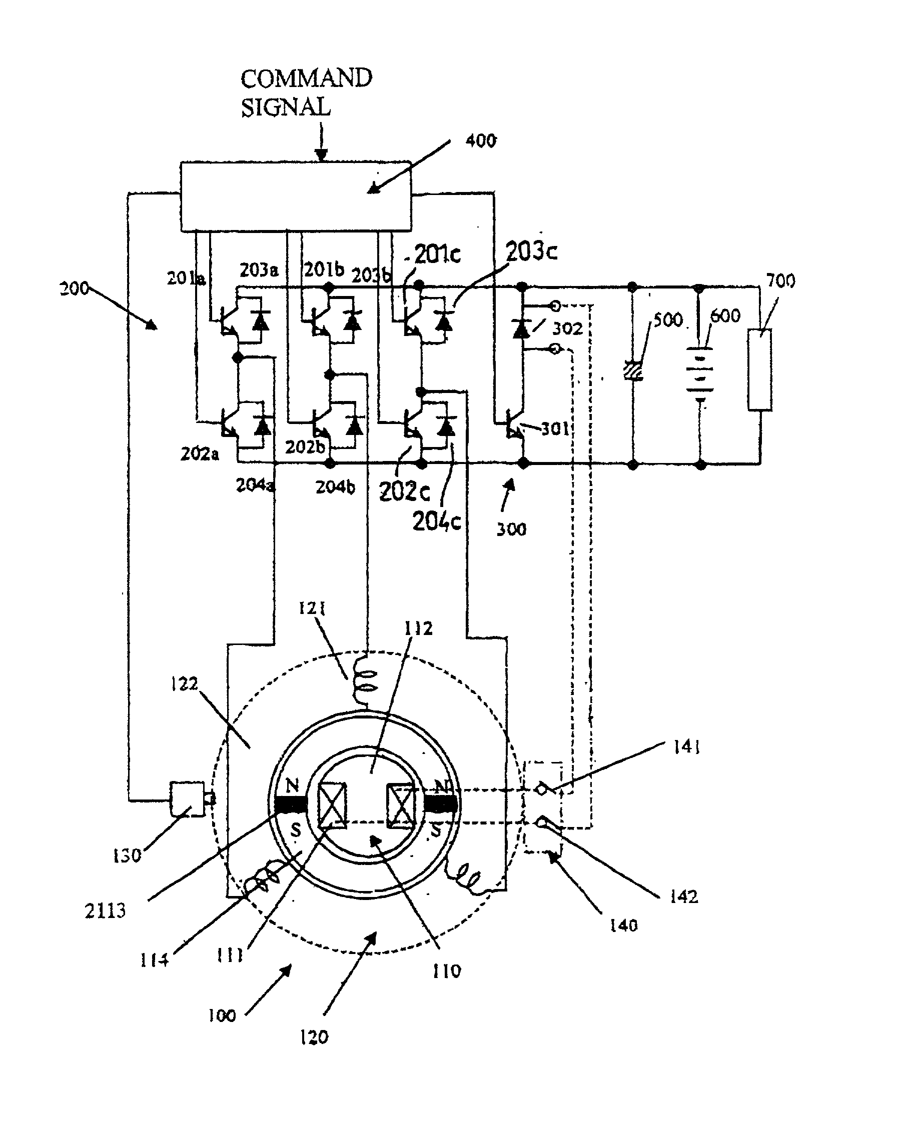 Vehicle motor-generator apparatus utilizing synchronous machine having field winding