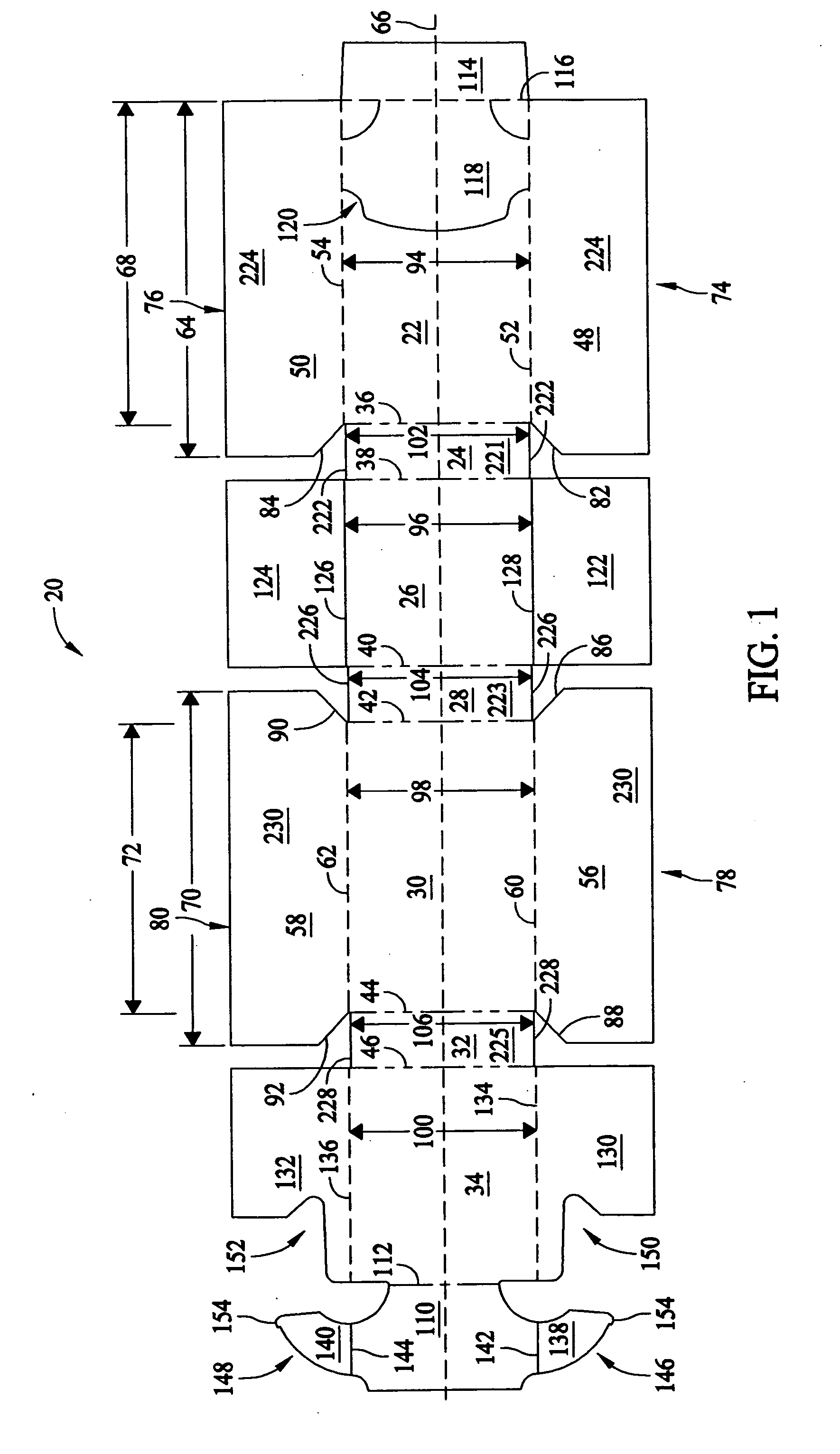 Blank and methods and apparatus for forming a dispenser case from the blank