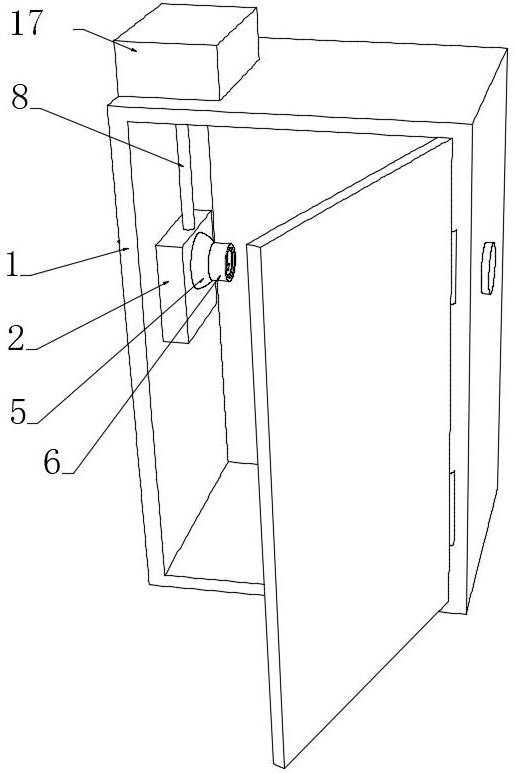 An outdoor anti-condensation heat dissipation and dehumidification electrical control cabinet