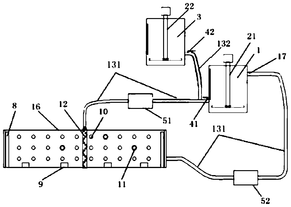 A visual fracture device and working method for simulating fracture closure and fluid loss