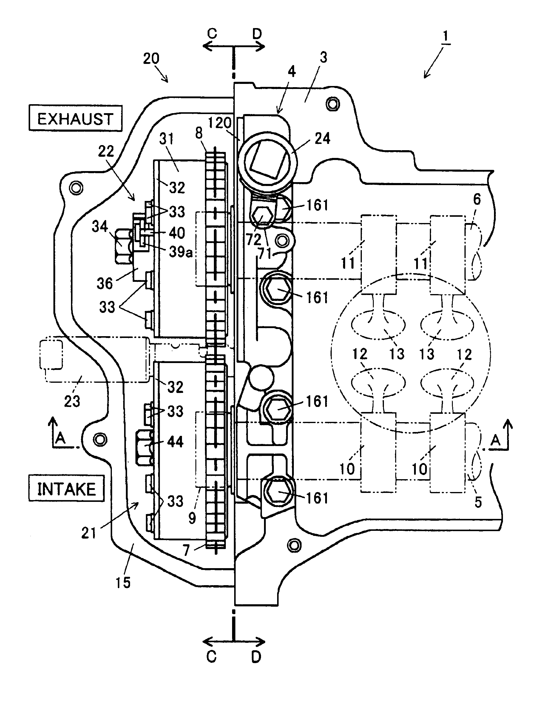 Engine variable valve timing system