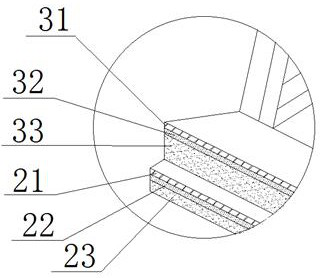 Long-distance transportation device for carrier plate glass and packaging method for reducing damage of long-distance transportation device