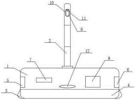 Wireless remote-control mop