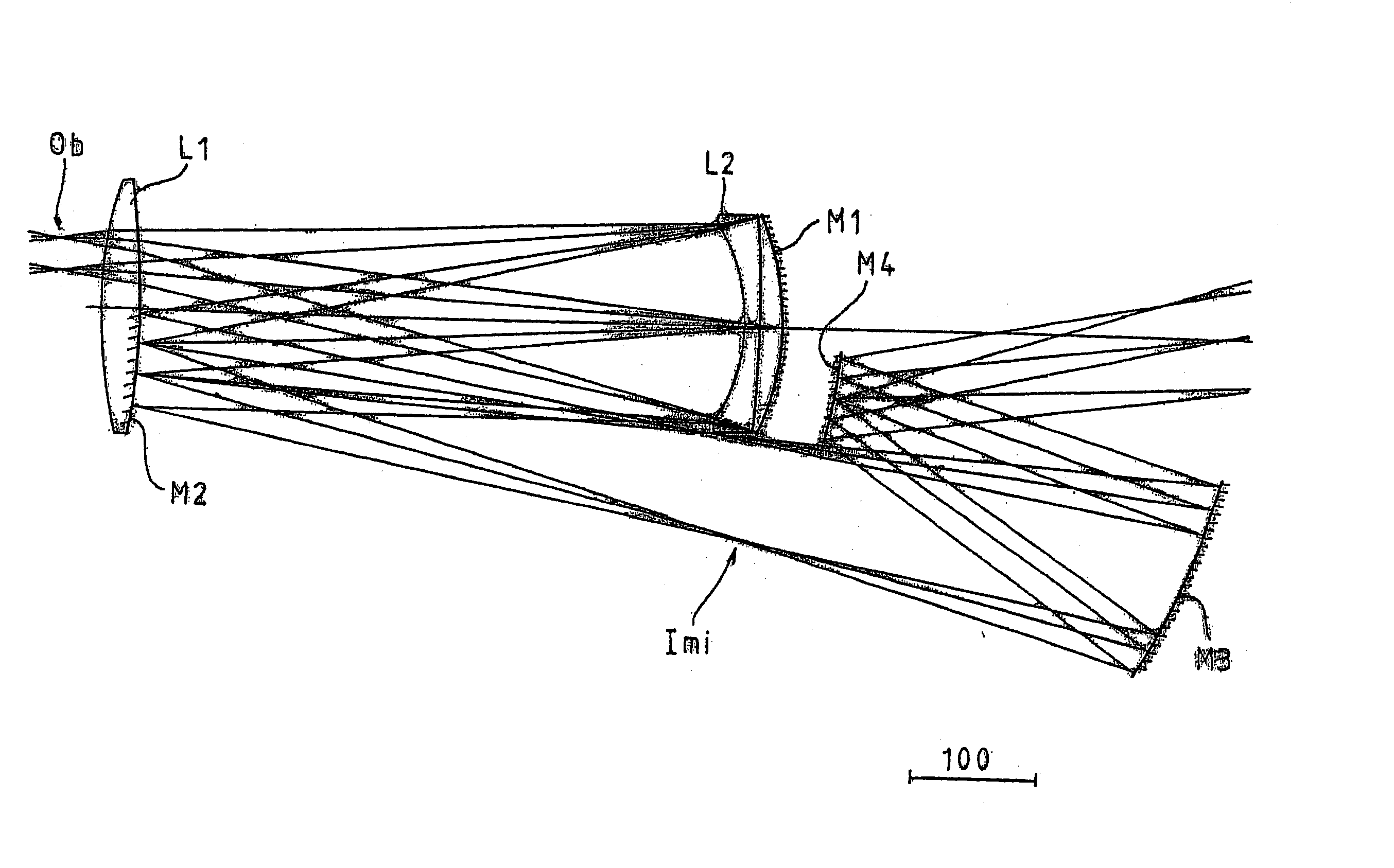 Microlithographic reduction projection catadioptric objective