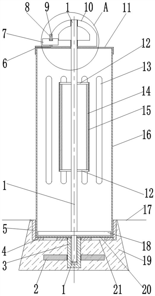 Detachable automobile pile