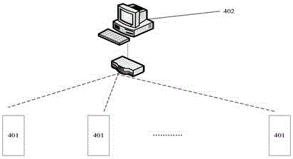 A pest trapping and counting device and counting system