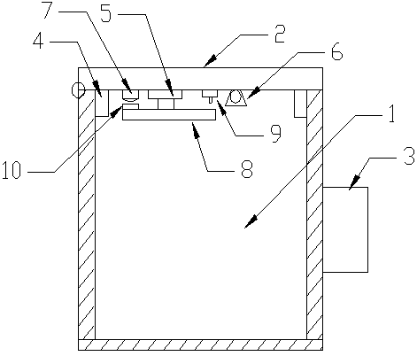 Cable bridge capable of facilitating intelligent rat repelling