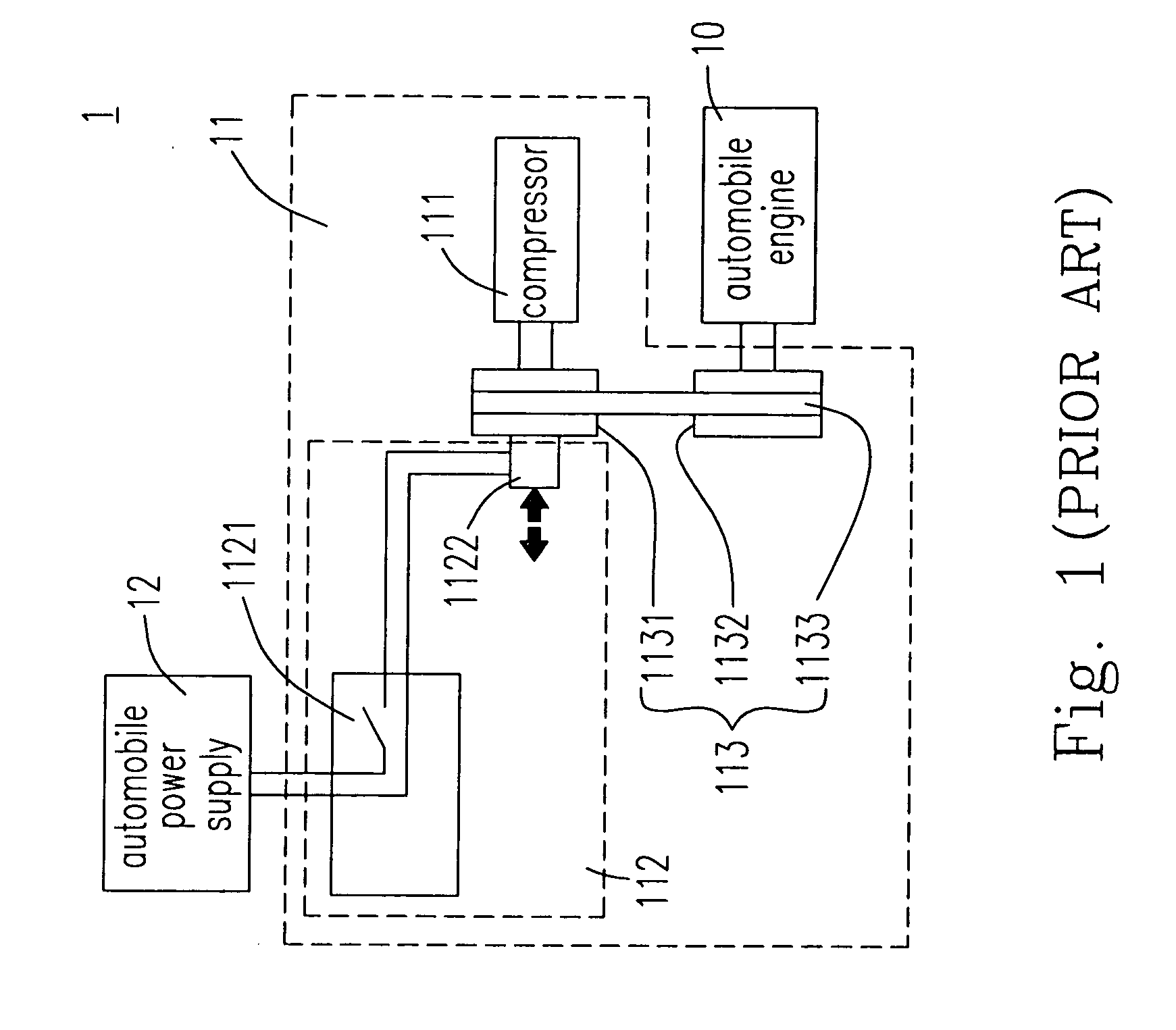 Air conditioning system having self-sustained power supply apparatus for engine-driven transportation tools