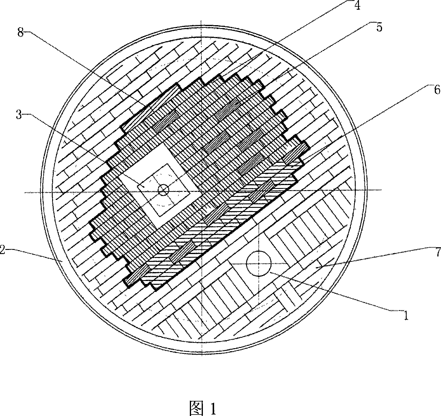 Ladle bottom construction method