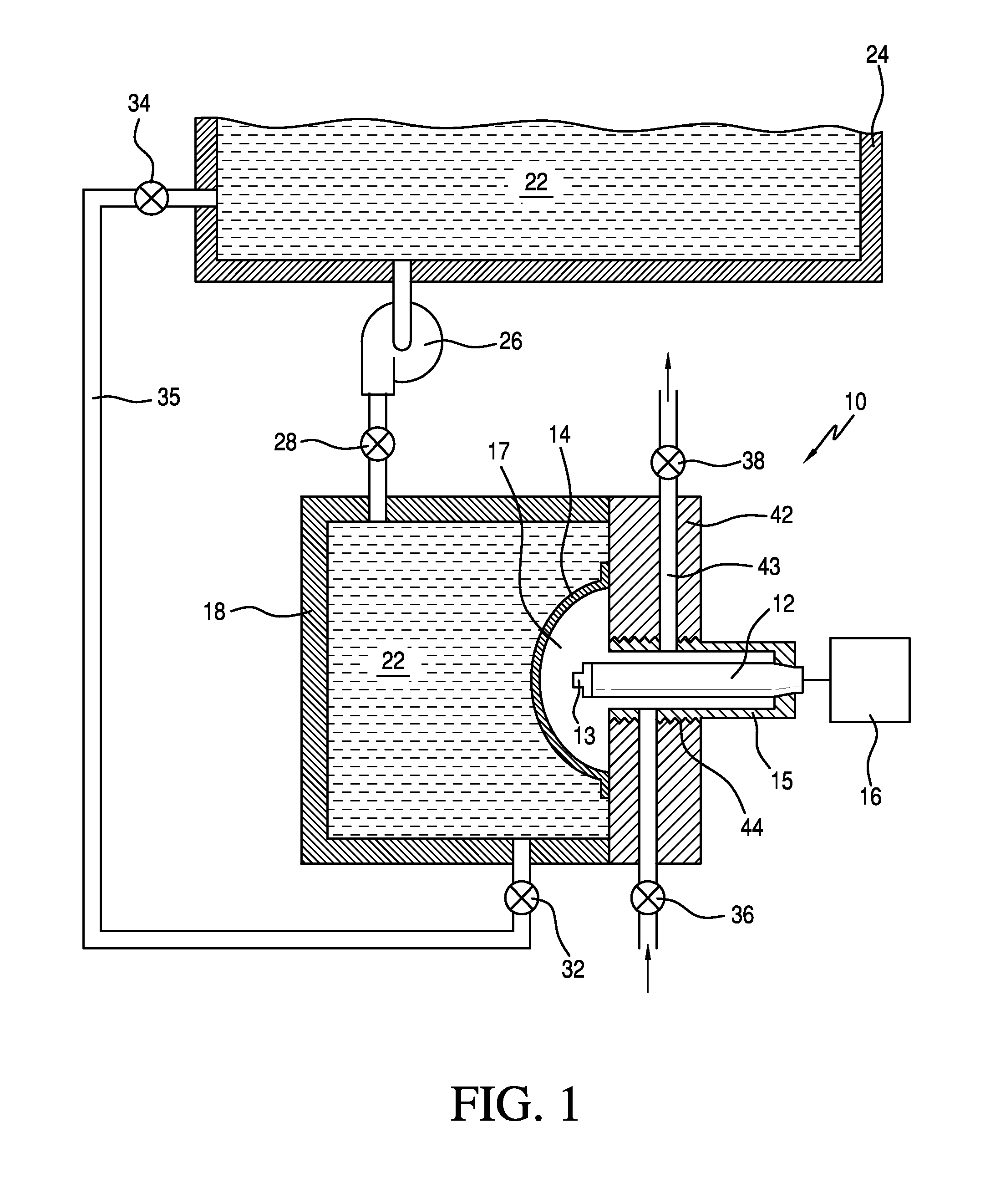 Hydrogen sensor with air access