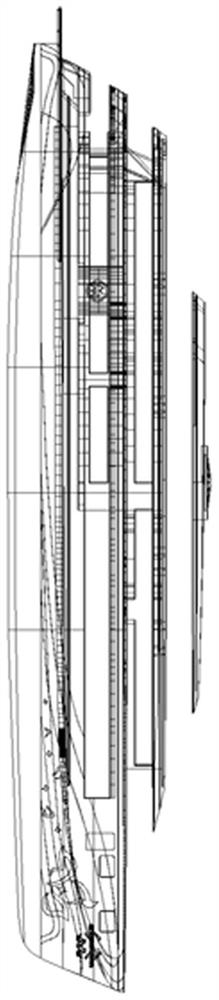 Spray painting method for cruise ship pattern based on three-dimensional laser casting technology and application of spray painting method