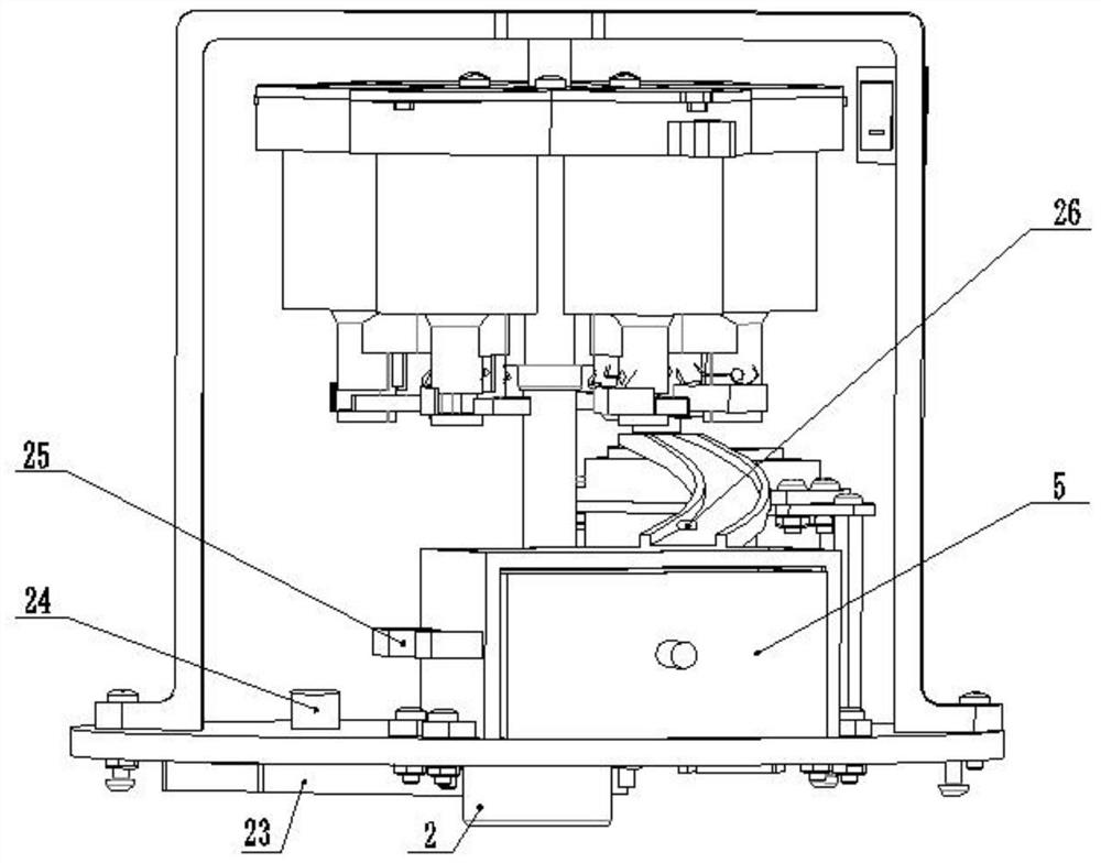 Rotary pinpoint medicine preparing intelligent kit and medicine preparing method thereof