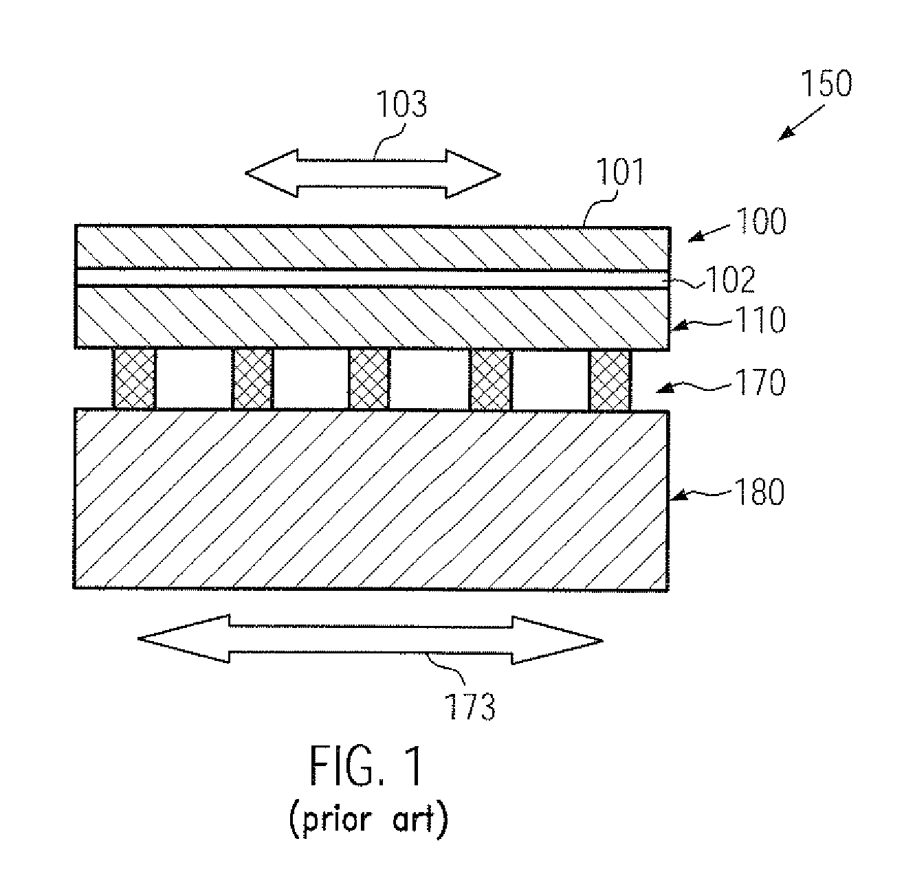 Semiconductor device including a reduced stress configuration for metal pillars