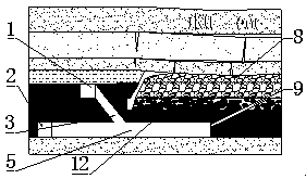 Method for re-mining residual floor coal in fully-mechanized top coal caving face