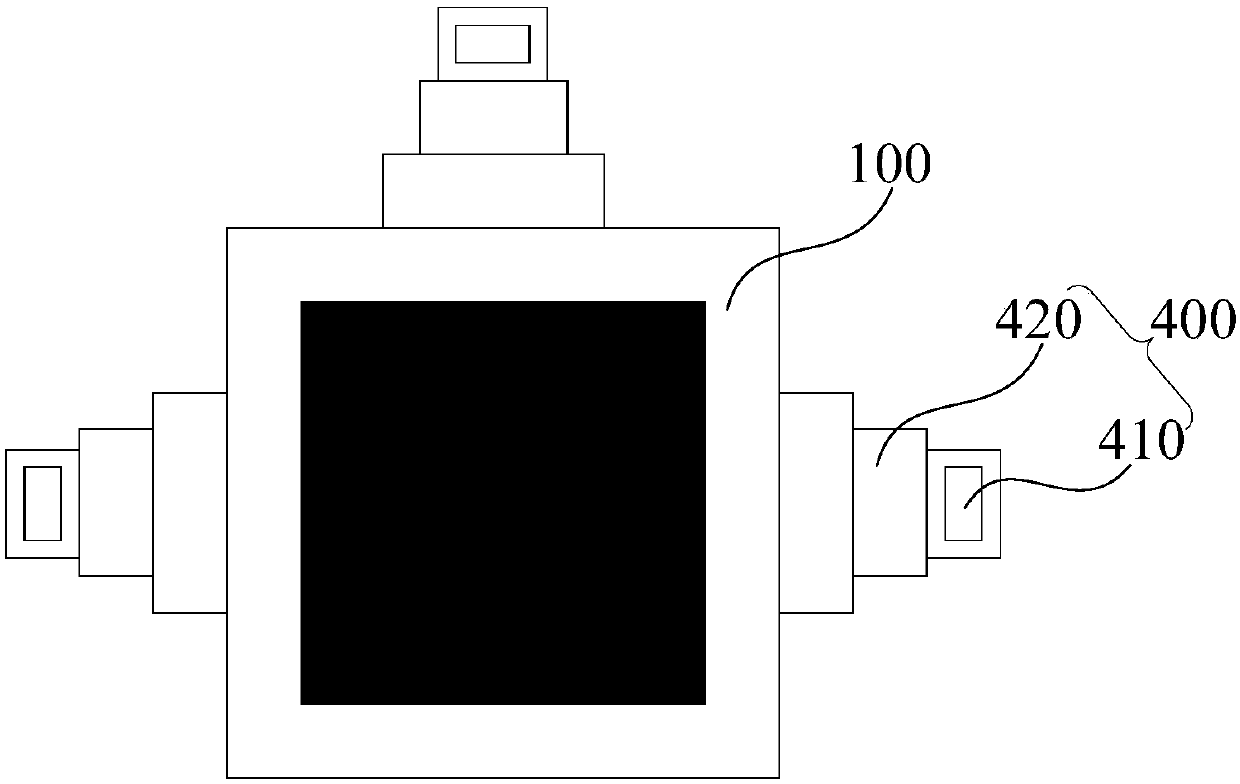 Navigation monitoring device for C-arm X-ray machine