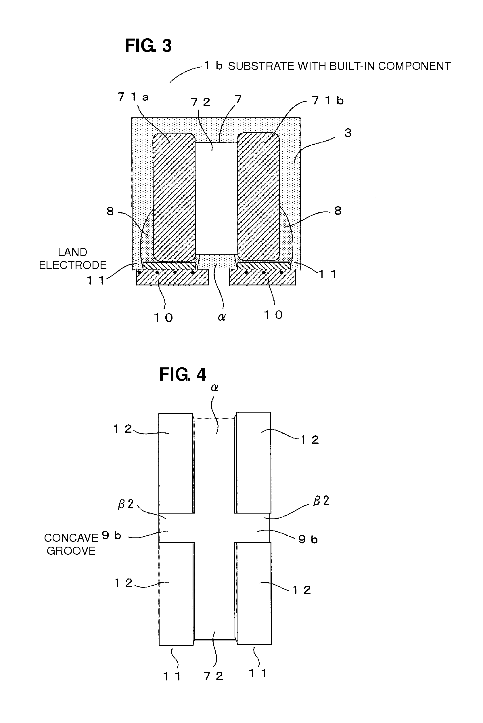 Substrate with built-in component