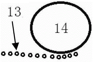 Apparatus and method for preparing liquid droplets present in the gas phase