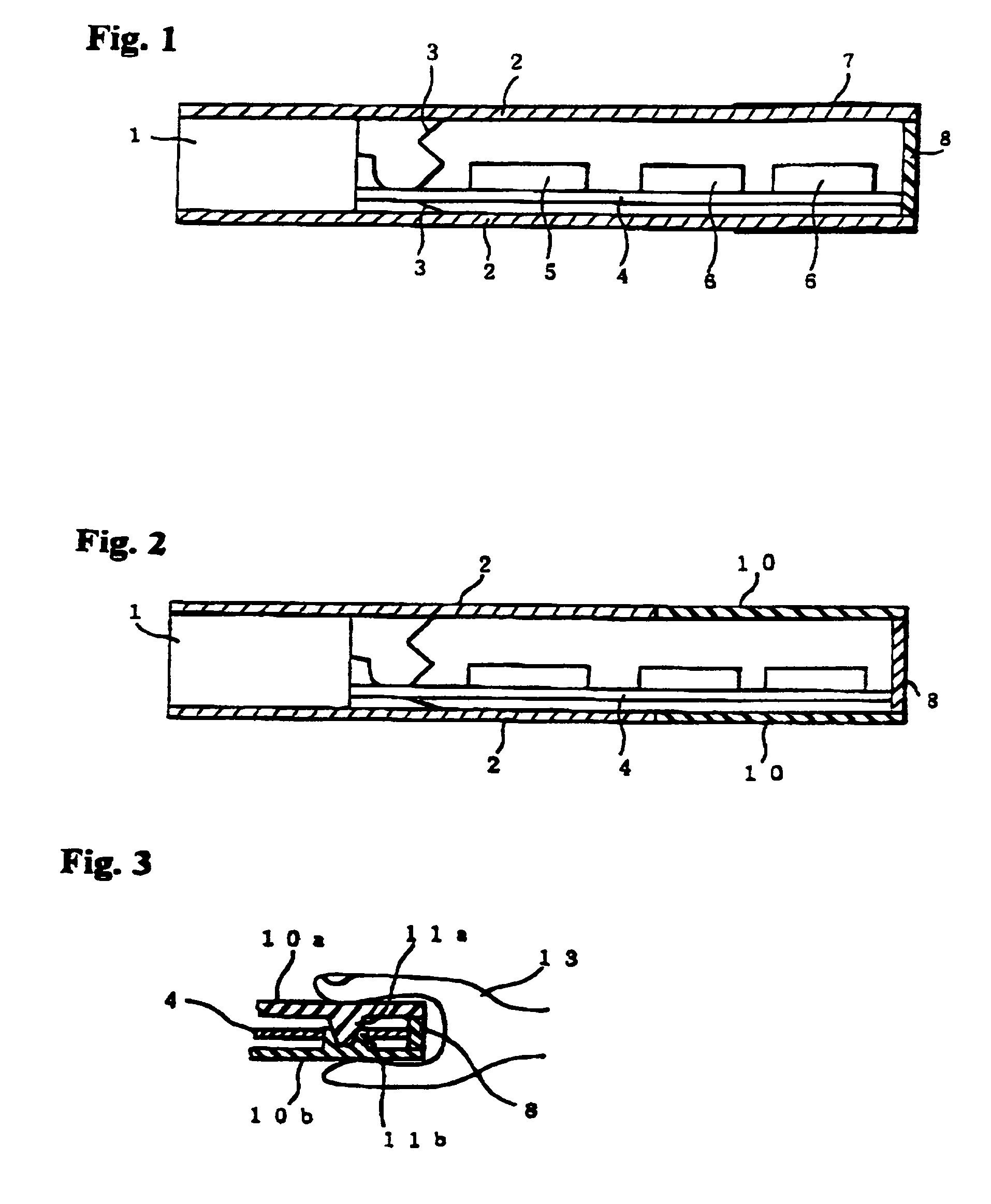 Card-shaped electronic apparatus