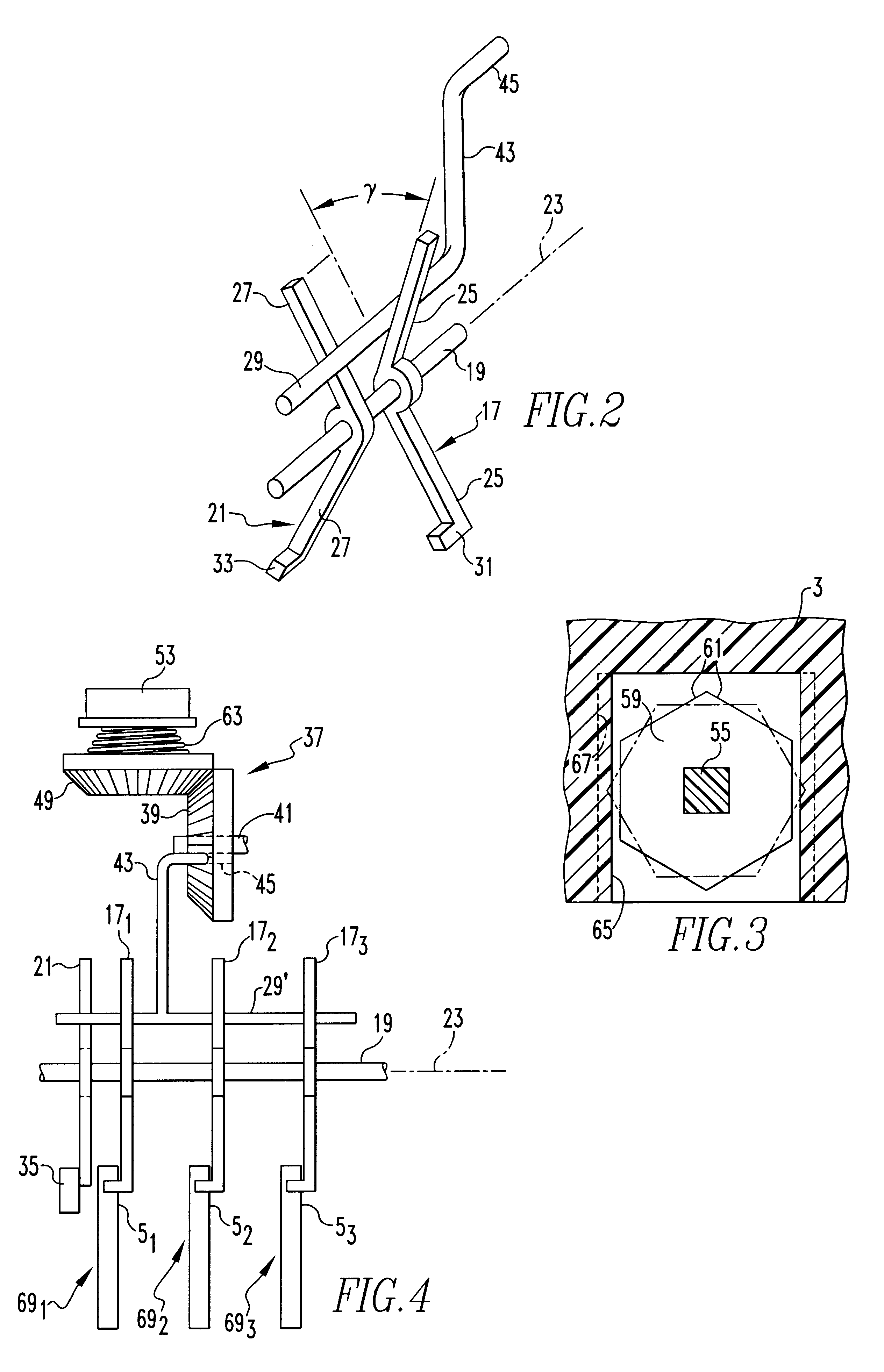 Adjustable thermal trip assembly for a circuit breaker