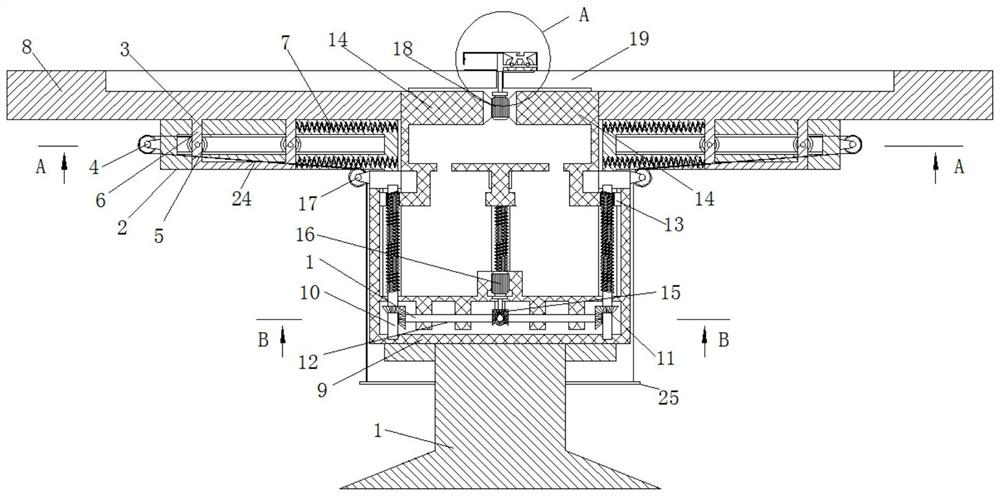 Rotary cleaning table