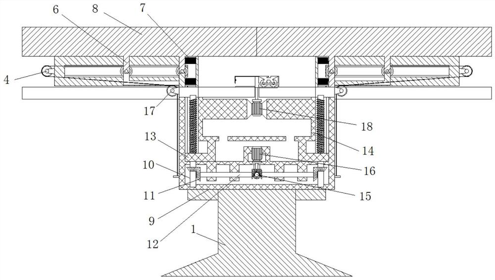 Rotary cleaning table