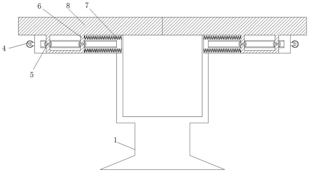 Rotary cleaning table