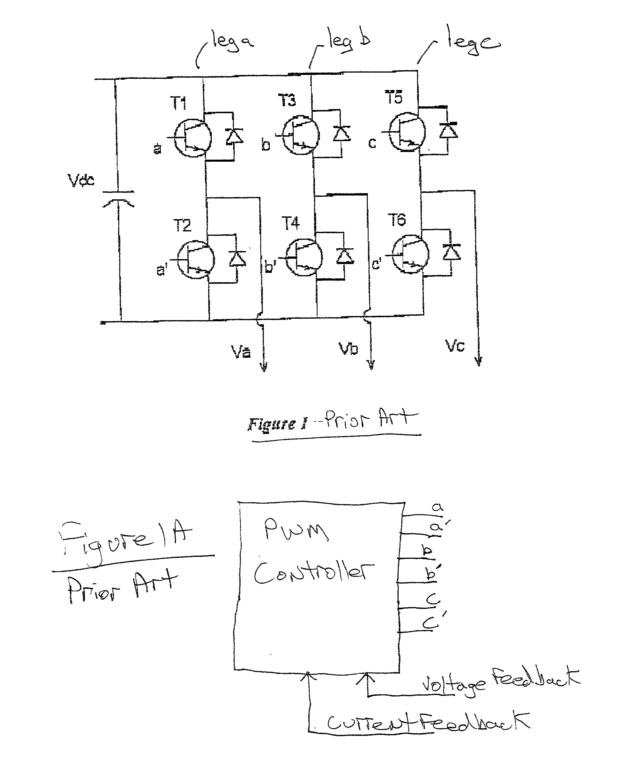 Distribution of space-vector PWM conduction losses