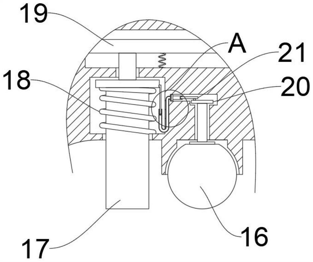 Ultrasonic vibration type blood vessel dredging device for nephrology department