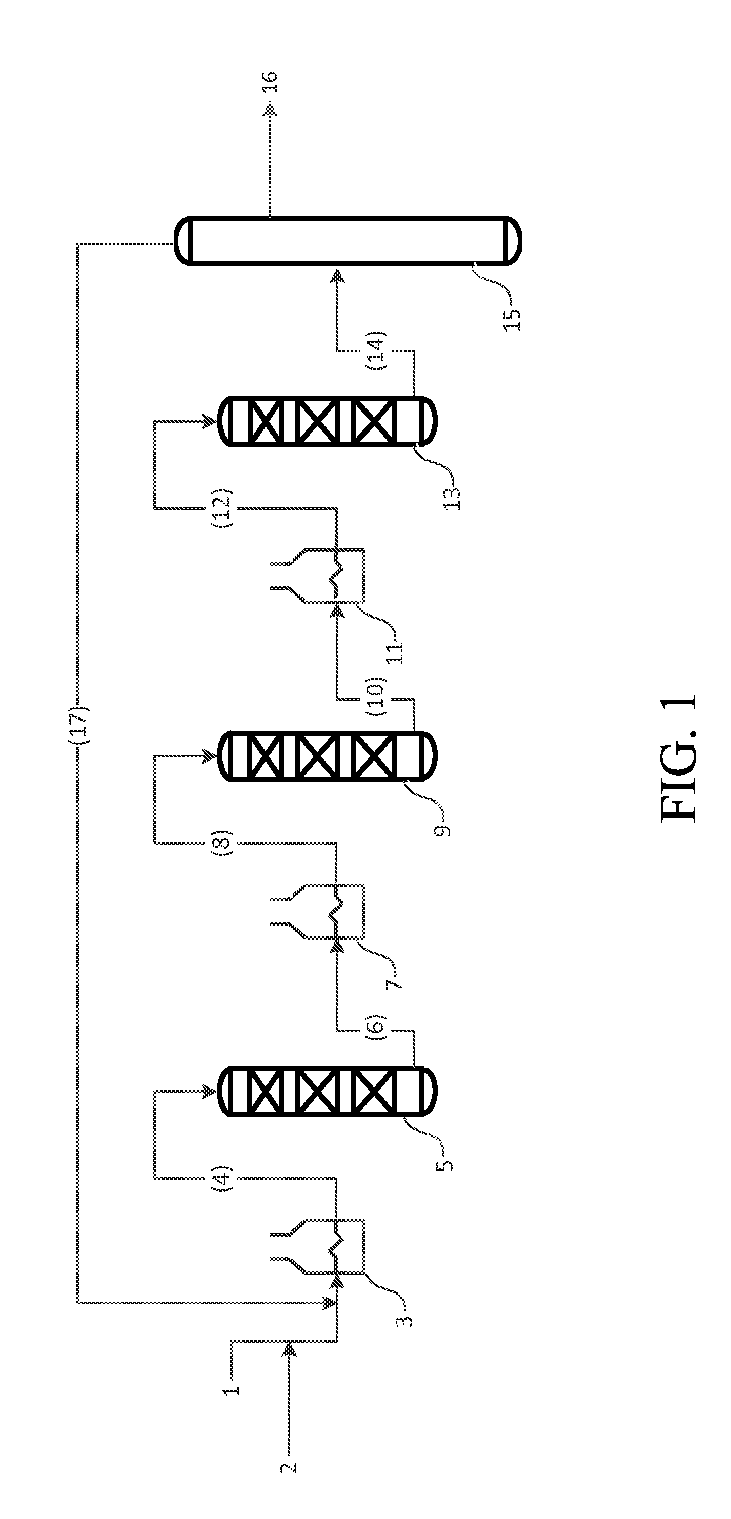 Two-stage reforming process configured for increased feed rate to manufacture reformate