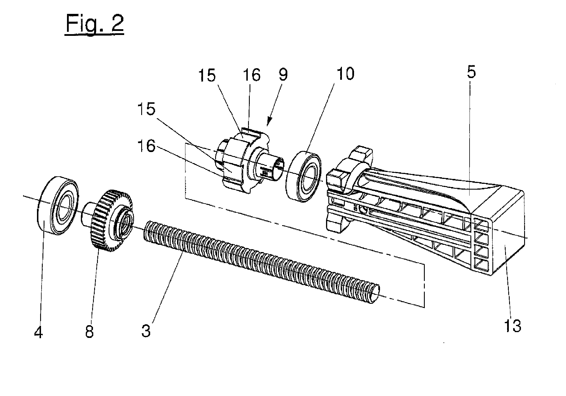 Linear drive for furniture