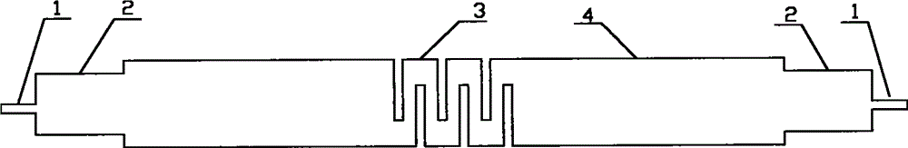 Fiber Bragg grating strain sensor