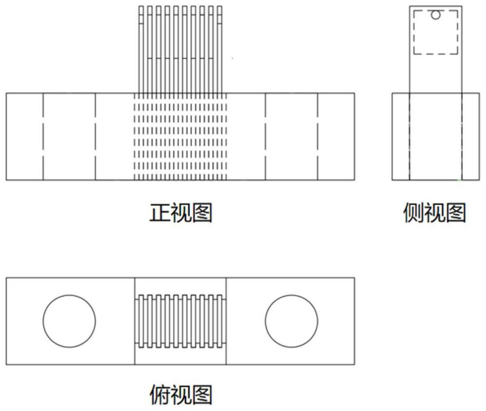 Enhancement system of hard X-ray source based on density shock wave structure