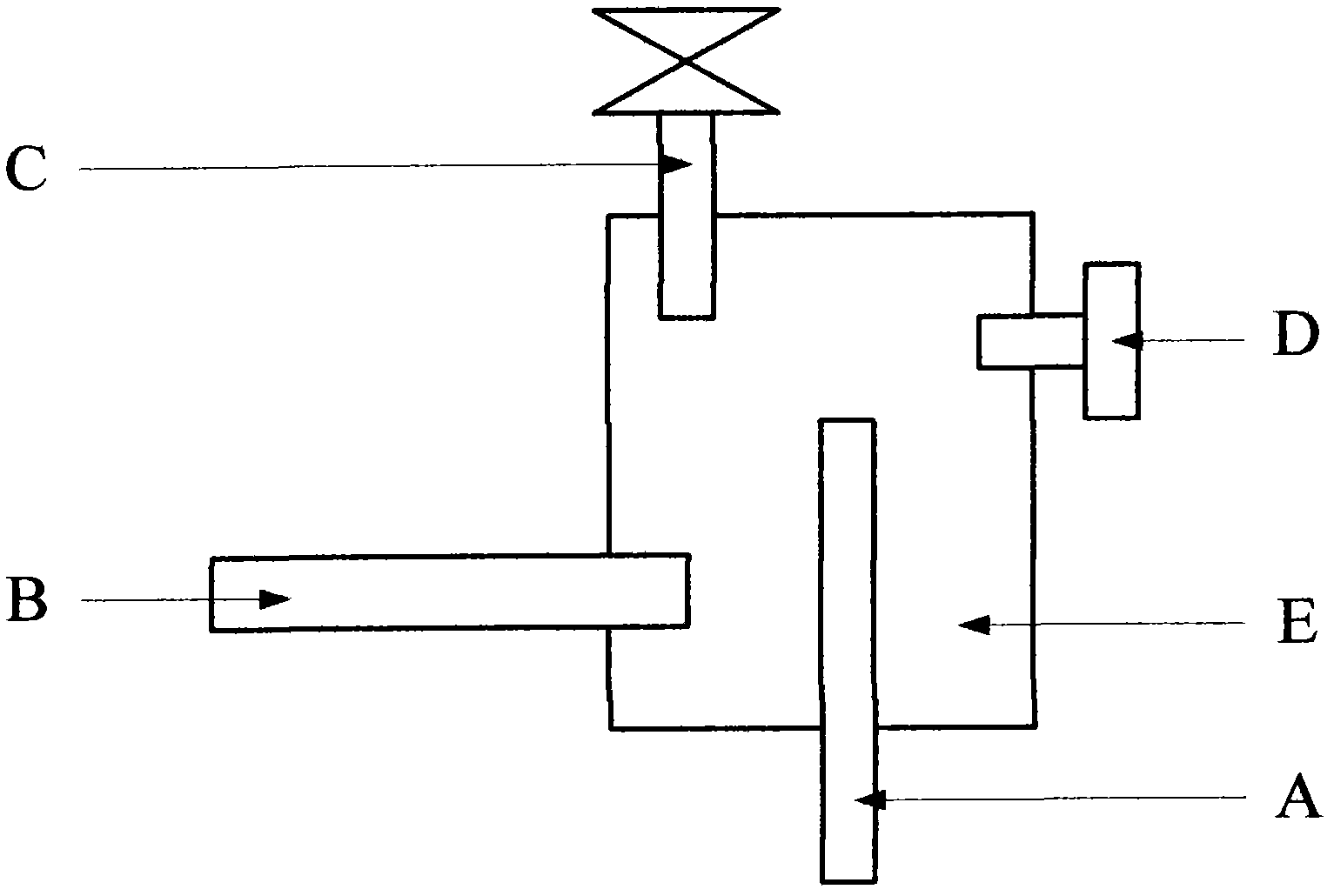 Pressure taking device for steam pocket pressure measurement