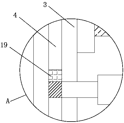 Quick positioning demoulding device for casting iron pan pressure casting production