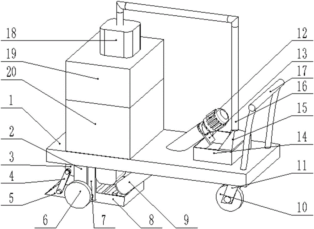 Car washing wastewater recycling and reuse device