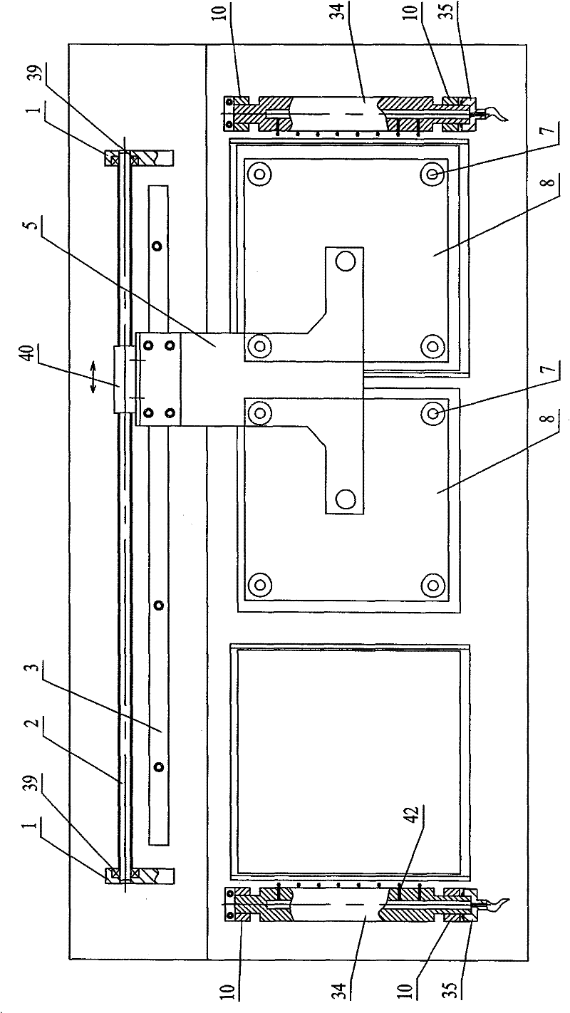 Sucker type silicon slice taking mechanism