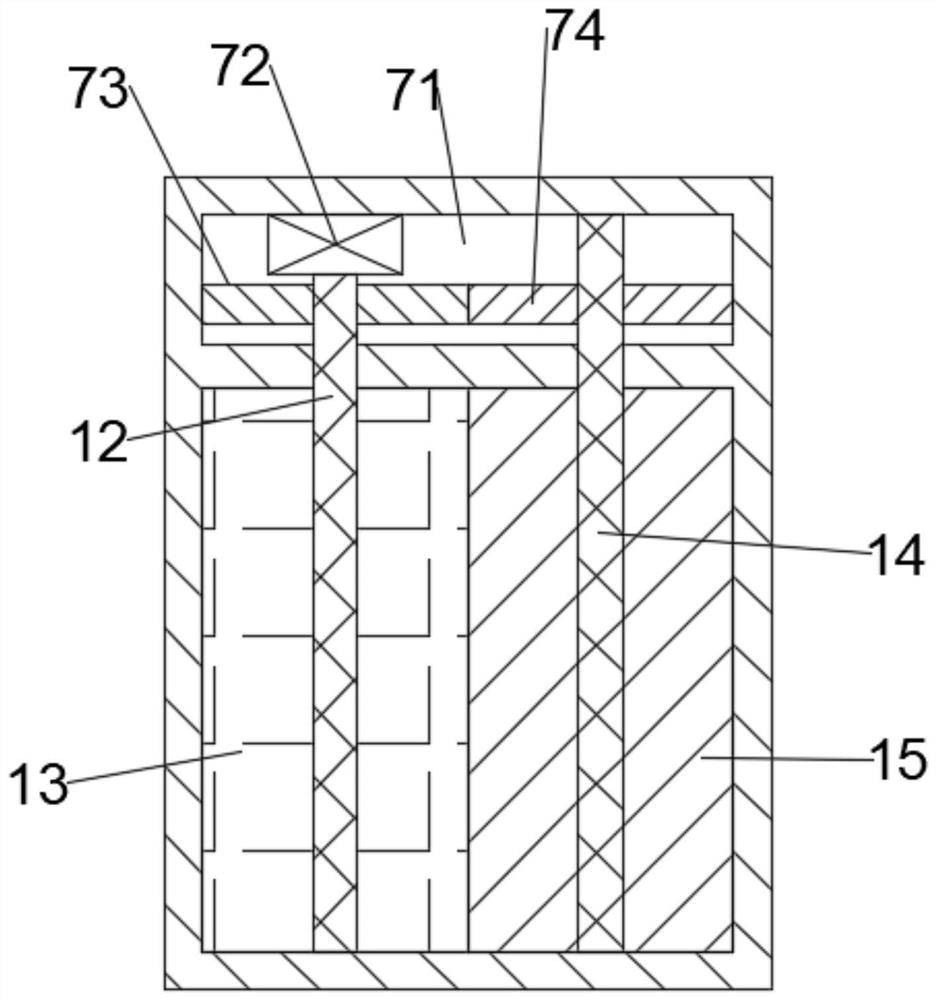 Trolley with automatic garbage collection function