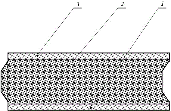 Composite light wall board and production method thereof