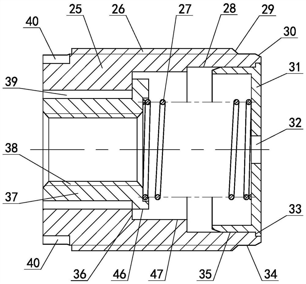 A single-drive control eccentric adjustable invisible connection method