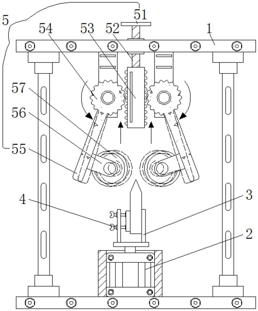 Cutter grinding device capable of preventing cutting precision from being affected by uneven cutting edge