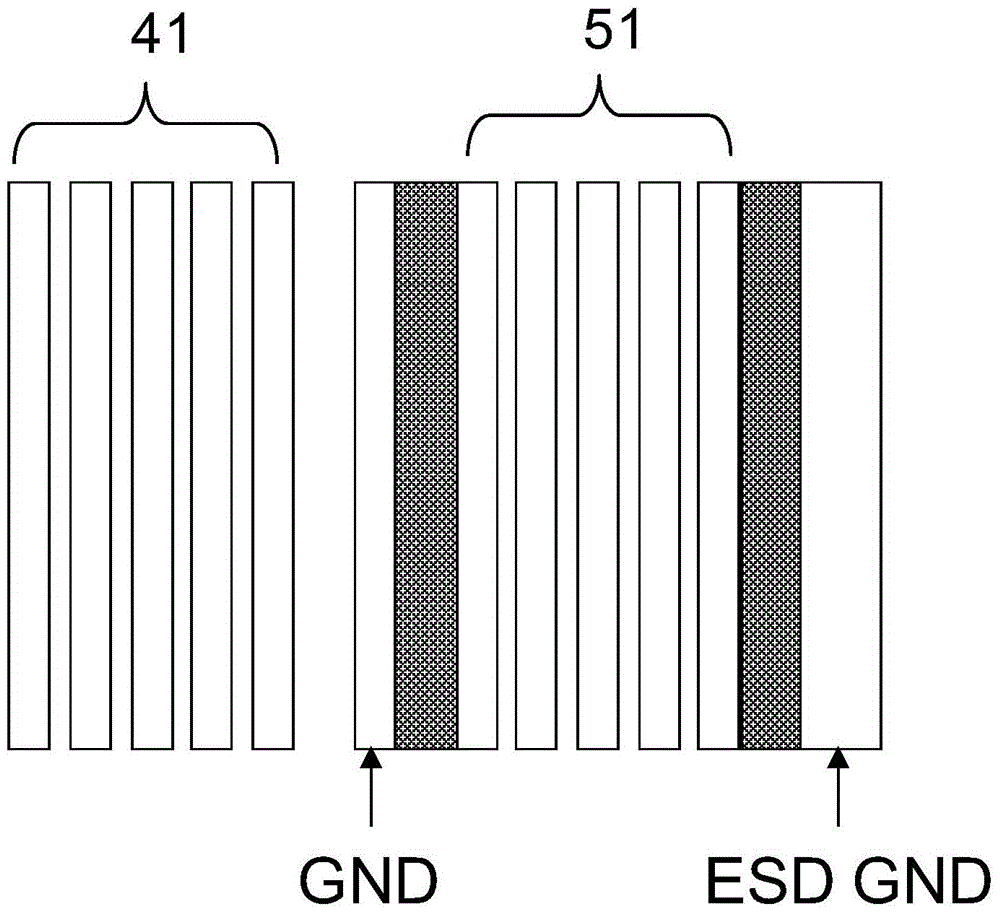 Touch panel structure for avoiding metal ionization