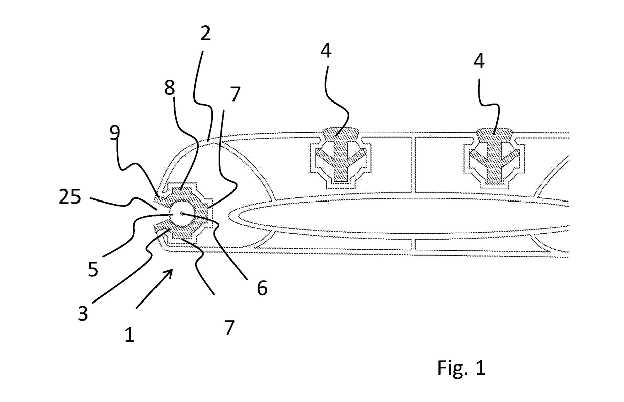 Linear illumination device