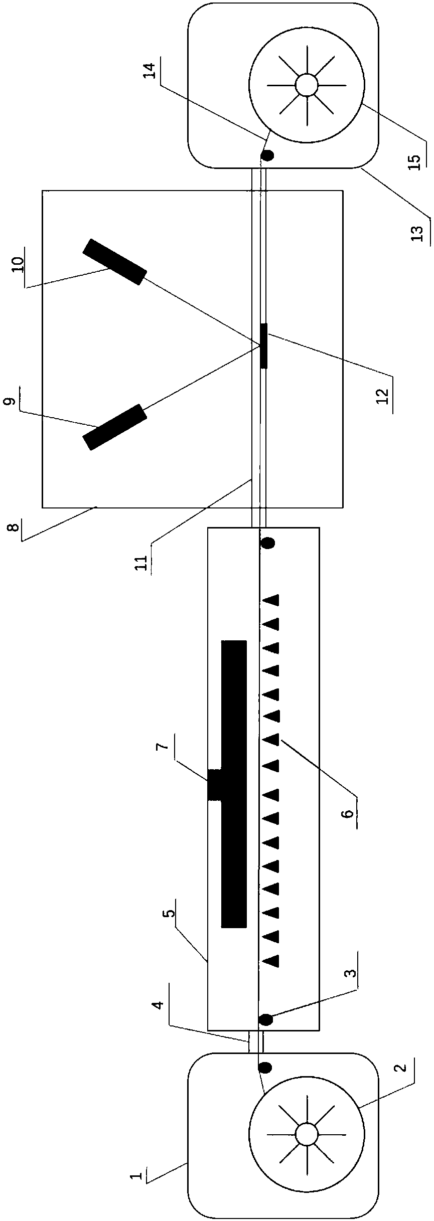 Reel-to-reel MOCVD equipment capable of performing continuous XRD on-line monitoring