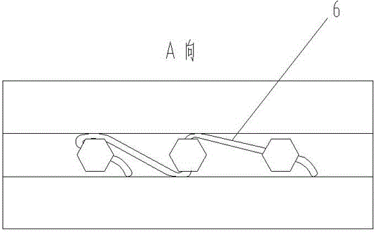 Bi-metal composite plate hammer for impact type ore crusher