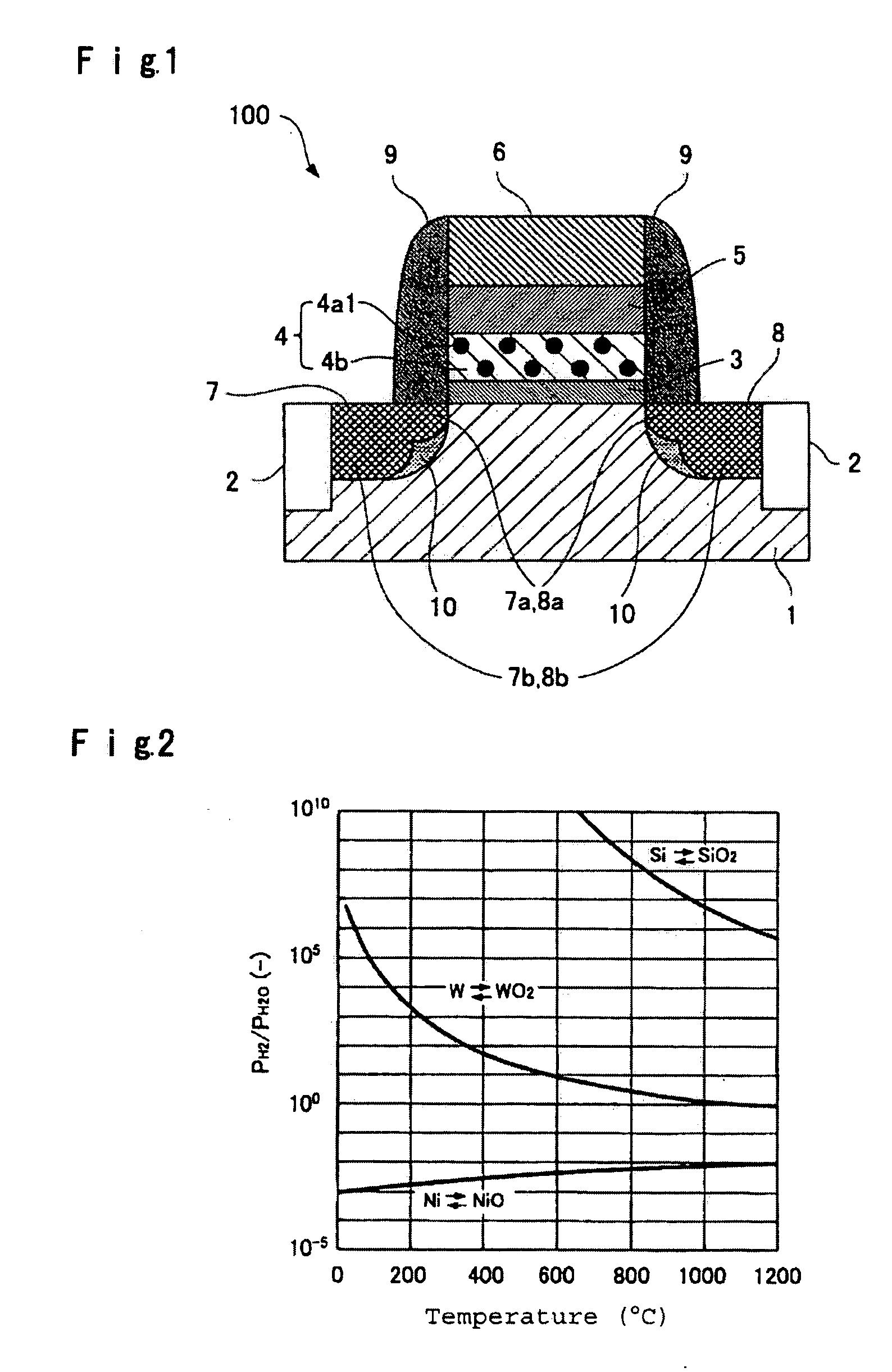 Nonvolatile semiconductor memory element excellent in charge retention properties and process for producing the same