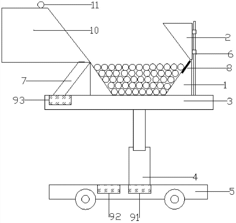 Automatic packing machine for small-caliber steel pipe